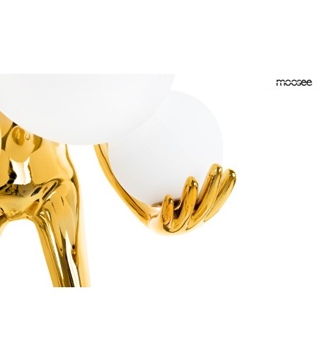 MOOSEE lampa podłogowa HUMAN GOLD         PREMIUM