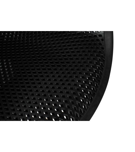 Krzesło LANDI czarne - polipropylen