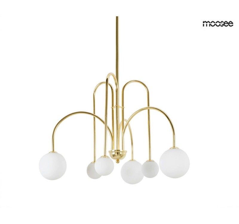 MOOSEE lampa wisząca NERI złota