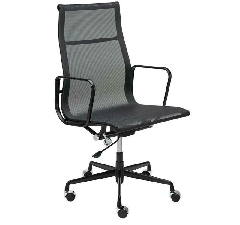 Fotel biurowy AERON PREMIUM czarny - siatka, aluminium