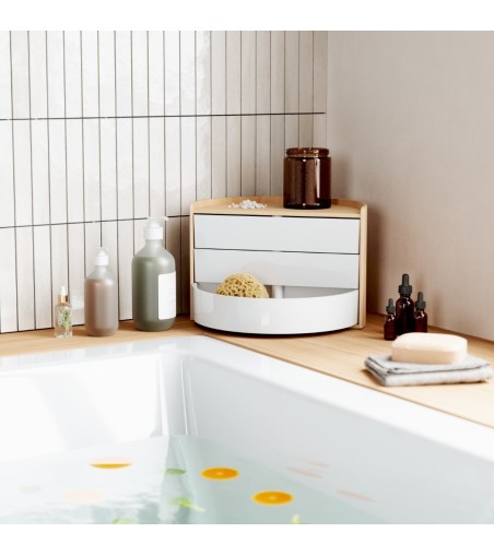 UMBRA pojemnik na biżuterię MOONA biały