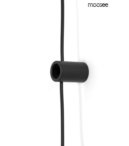 MOOSEE lampa ścienna FLAT czarna