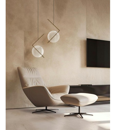 MOOSEE lampa wisząca ECHO złota