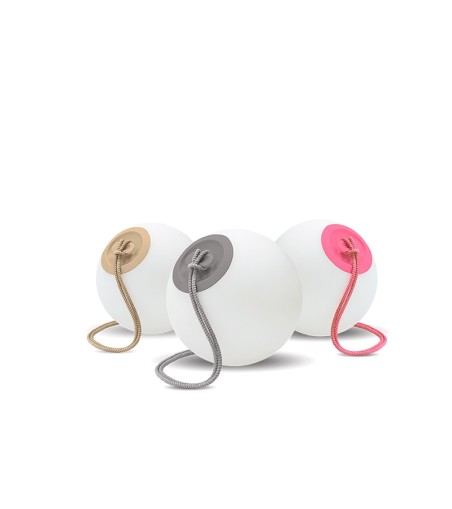 NEW GARDEN lampa wisząca NORAI 25 BATTERY BEIGE