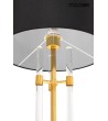 MOOSEE lampa stołowa MOXY złota / czarna