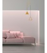 MOOSEE lampa wisząca ACUSTICA złota