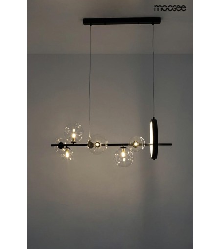 MOOSEE lampa wisząca ALURE LINE 90 czarna