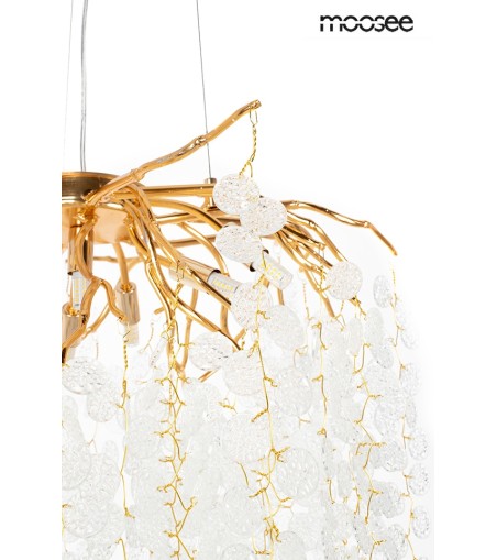 MOOSEE lampa wisząca RIVIERA 60 złota /   clear