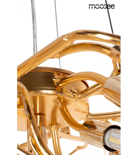 MOOSEE lampa wisząca RIVIERA 60 złota /   clear