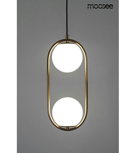 MOOSEE lampa wisząca AURELIA TWIN złota