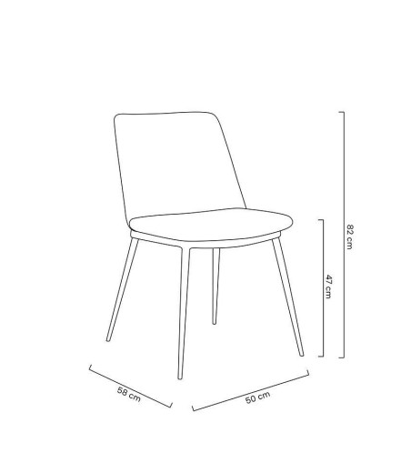 Krzesło DIEGO khaki / beżowe