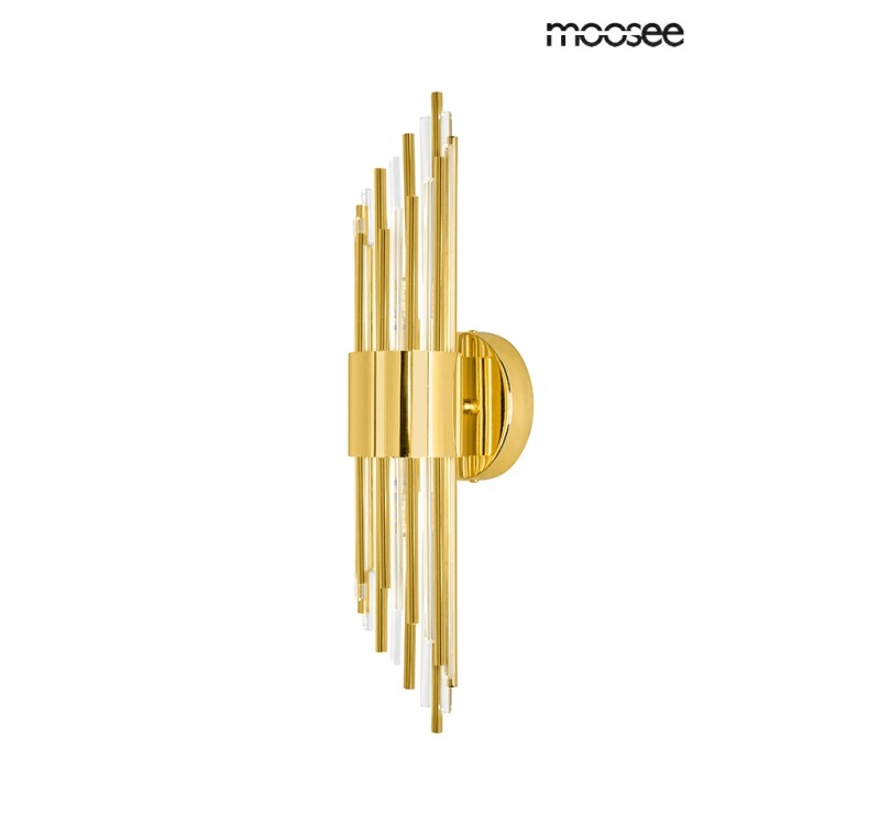 MOOSEE lampa ścienna AMADEO złota