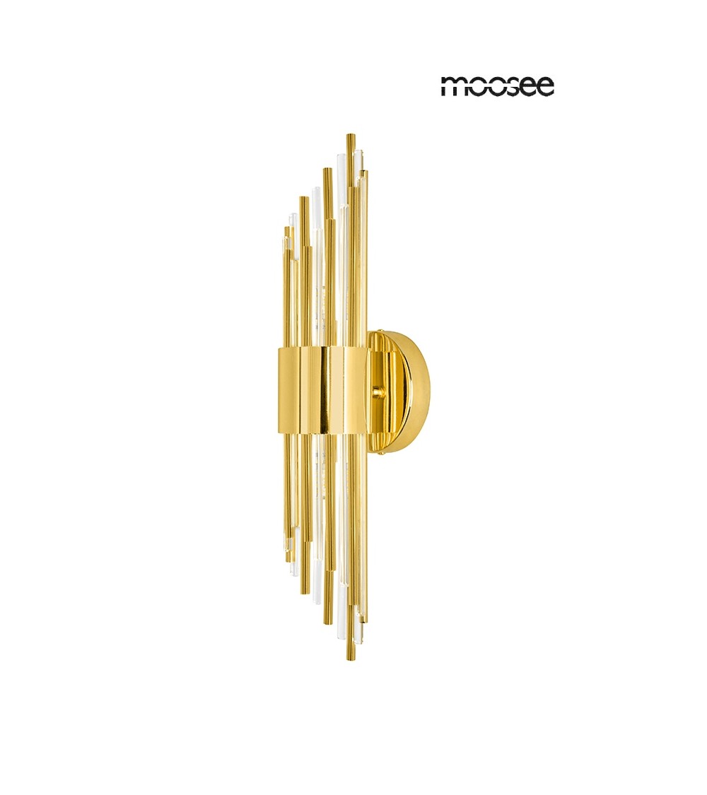 MOOSEE lampa ścienna AMADEO złota