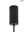 MOOSEE lampa wisząca OMBRE LEVEL 80  czarna