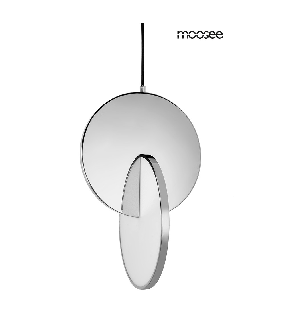 MOOSEE lampa wisząca DISCO srebrna