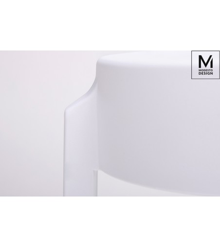 MODESTO stołek CALMAR 46 biały - polipropylen