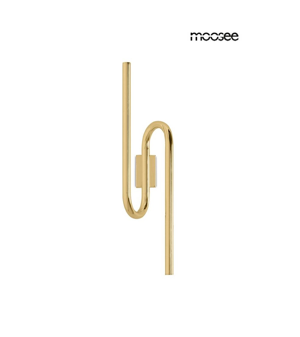 MOOSEE lampa ścienna MACAROON złota
