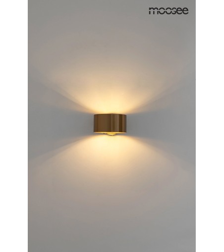 MOOSEE lampa ścienna ARRO złota