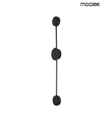 MOOSEE lampa ścienna SHADOW 2 CLOSE czarna