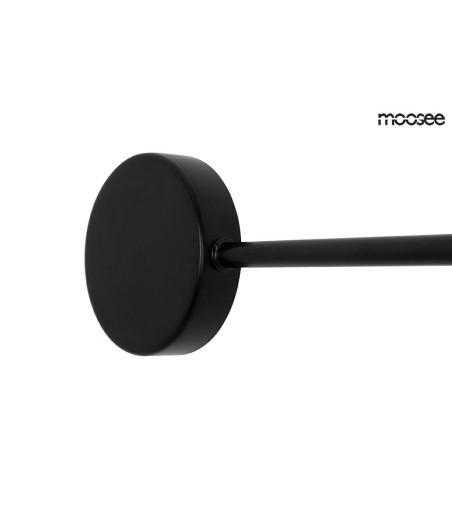 MOOSEE lampa ścienna SHADOW 2 CLOSE czarna