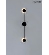 MOOSEE lampa ścienna SHADOW 2 CLOSE czarna