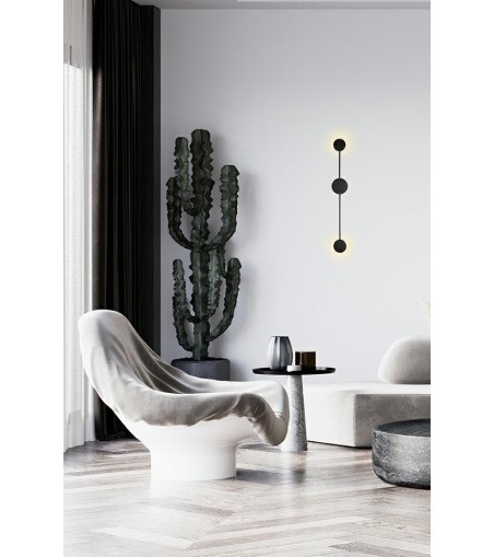 MOOSEE lampa ścienna SHADOW 2 CLOSE czarna