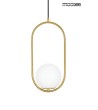 MOOSEE lampa wisząca AURELIA 40 złota