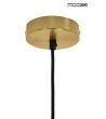 MOOSEE lampa wisząca AURELIA 40 złota