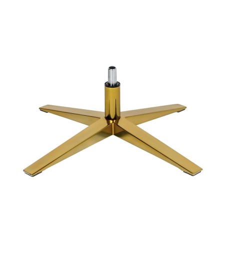 Noga i uchwyt fotel EGG SZEROKI GOLD - stal lakierowana na złoty połysk