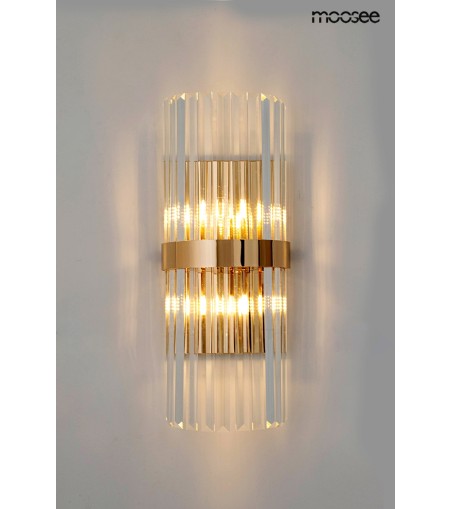 MOOSEE lampa ścienna MILAGRO złota