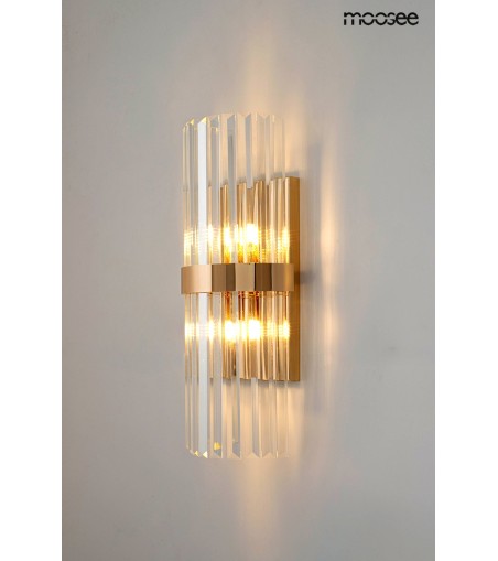 MOOSEE lampa ścienna MILAGRO złota