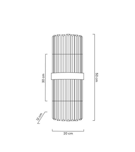 MOOSEE lampa ścienna MILAGRO złota