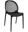 Krzesło SUNNY czarne - polipropylen