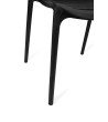 Krzesło SUNNY czarne - polipropylen