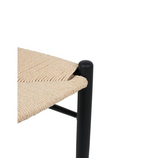 Krzesło WISHBONE METAL naturalne