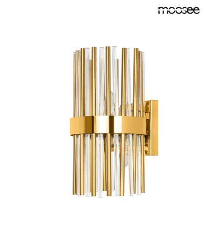 MOOSEE lampa ścienna GARDA złota