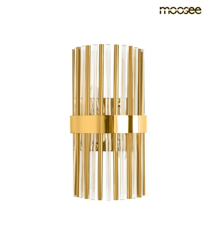 MOOSEE lampa ścienna GARDA złota