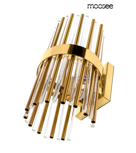 MOOSEE lampa ścienna GARDA złota