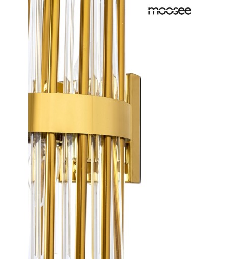 MOOSEE lampa ścienna GARDA złota