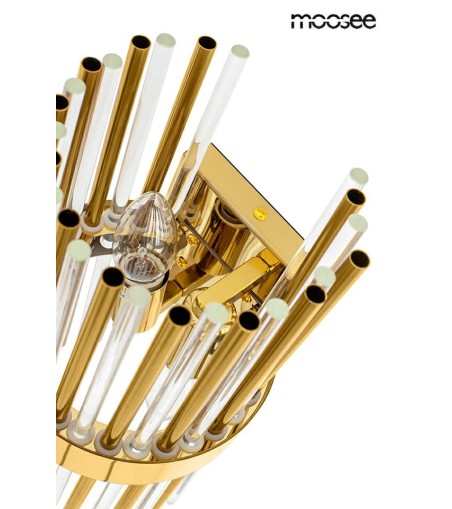 MOOSEE lampa ścienna GARDA złota