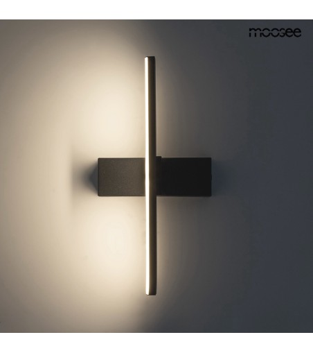 MOOSEE lampa ścienna REM czarna