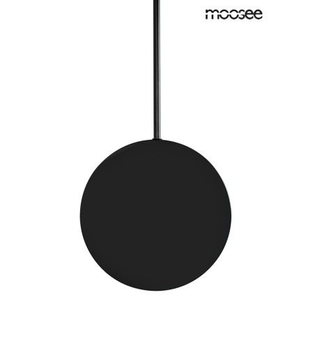 MOOSEE lampa ścienna SHADOW 6 czarna
