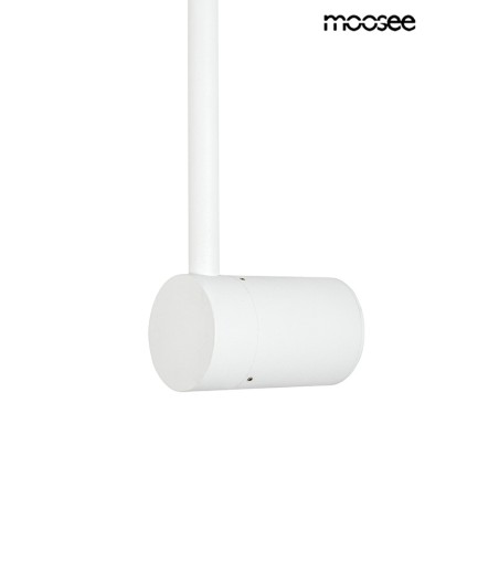 MOOSEE lampa ścienna OMBRE 60 biała
