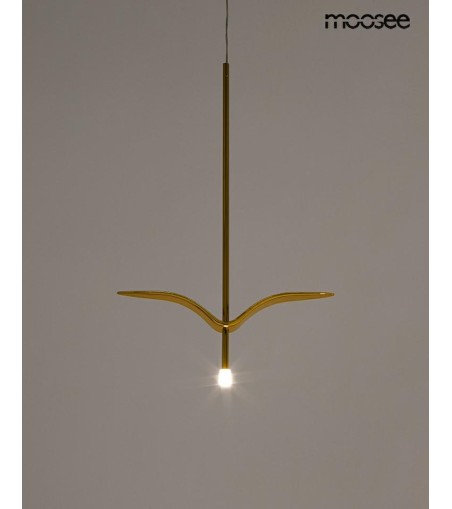 MOOSEE lampa wisząca GAVI A złota