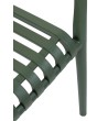 MODESTO krzesło Strips zielone  -         polipropylen