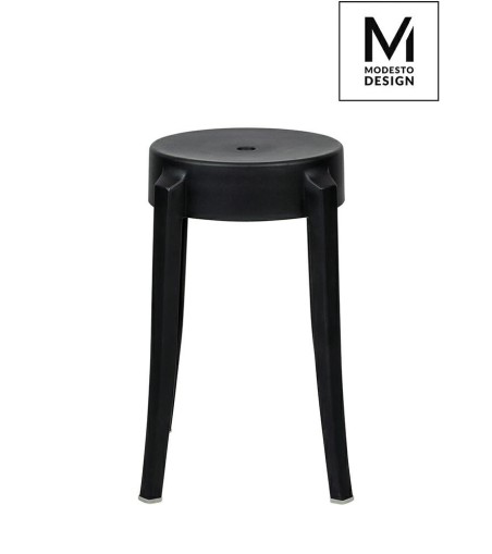 MODESTO stołek CALMAR 46 czarny - polipropylen