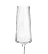 KARE kieliszek do szampana RIFFLE 215 ml transparentny