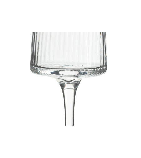 KARE kieliszek do szampana RIFFLE 215 ml transparentny