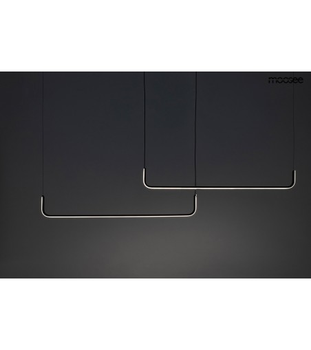 MOOSEE lampa wisząca SHAPE DUO 120 czarna