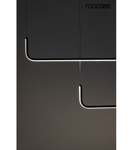MOOSEE lampa wisząca SHAPE DUO 120 czarna